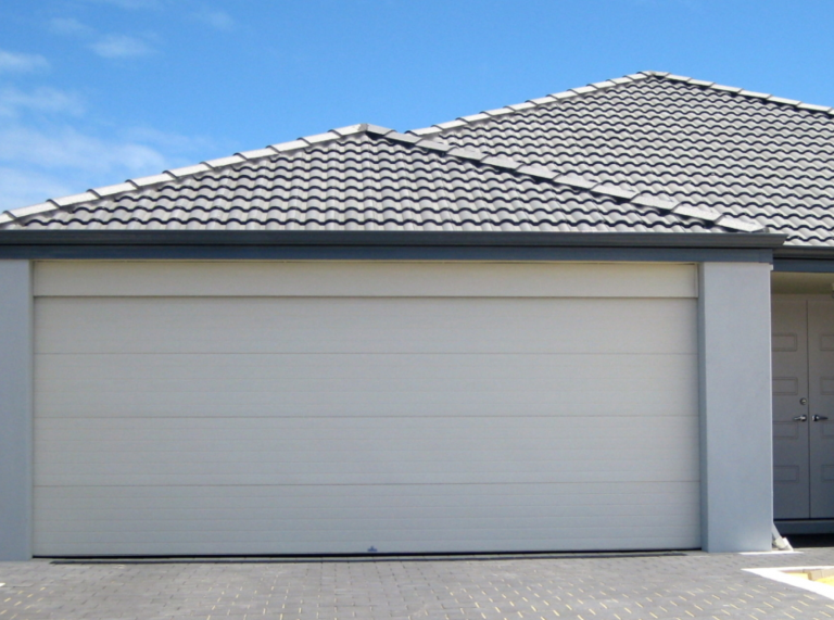 white-garage-door